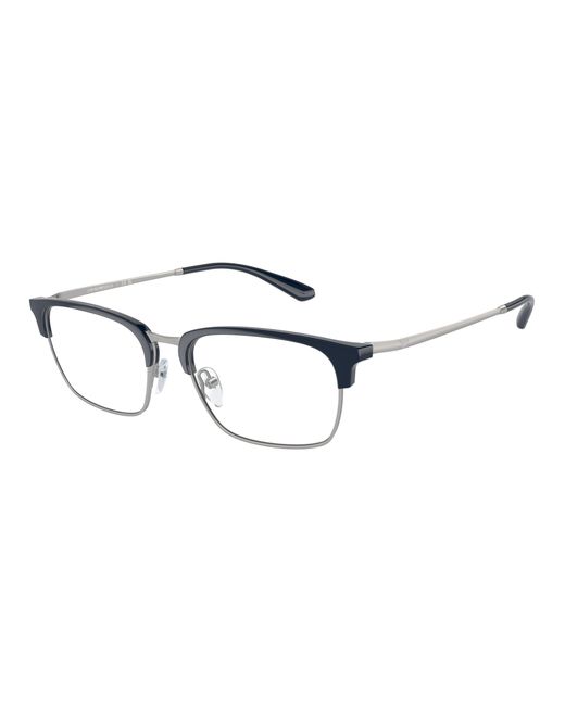 Emporio Armani Black Ea3243 3045 Optical Frames Injected Transparent Pillow Normal for men