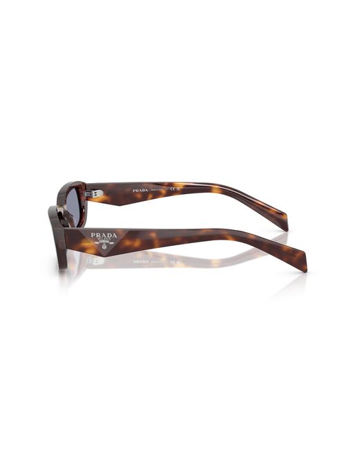 Prada Black Pr B06S 15W03N Sunglasses Acetate Squared Normal