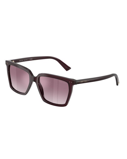 Jimmy Choo Black Jc5051 50866X Sunglasses Acetate Squared Normal Shaded