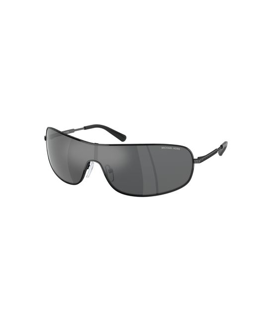 Michael Kors Black Mk1139 Aix 10056G Sunglasses Metal Squared Normal Mirror