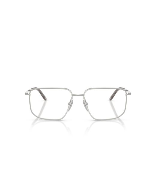 Prada Black Pr C52V 1Bc1O1 Optical Frames Metal Squared Normal