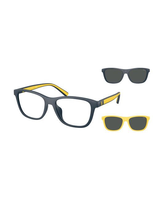 Polo Ralph Lauren Black Ph4228U 590487 Sunglasses Injected Squared Normal for men