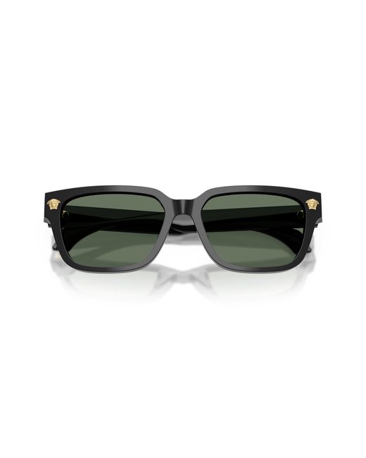 Versace Black Ve4513D Gb1/82 Sunglasses Acetate Squared Normal for men