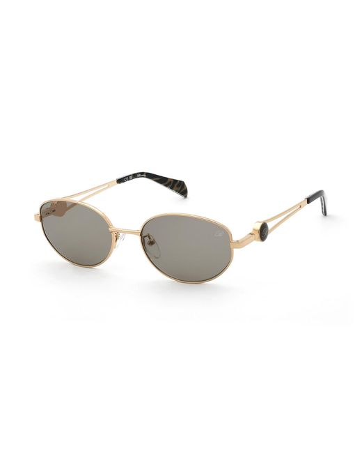 Blumarine Black Sbm245 08Fc Sunglasses Metal Geometric Normal