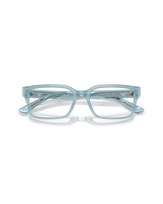 Emporio Armani Black Ea3244 6178 Optical Frames Acetate Squared Normal for men