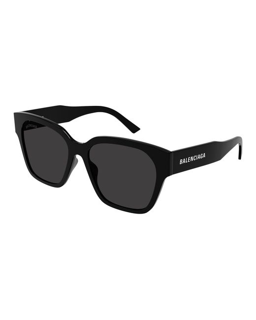 Balenciaga Black Bb0215Sa 001 Sunglasses Acetate Squared