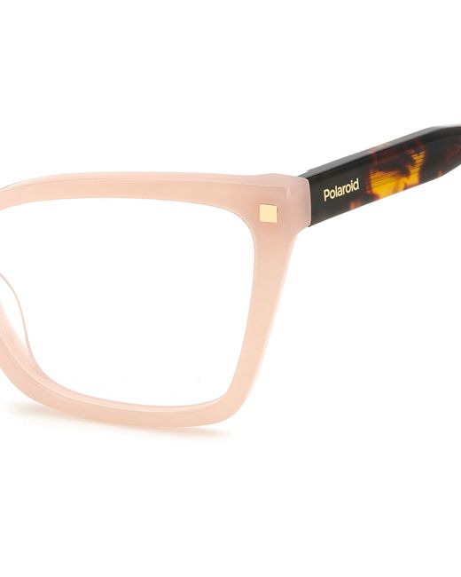 Polaroid Black Pld D520 35J Optical Frames Bio-Cecid Squared