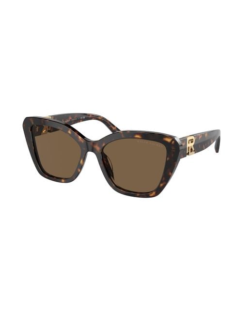 Ralph Lauren Black Rl8216U The Isabel 500373 Sunglasses Acetate Butterfly Normal