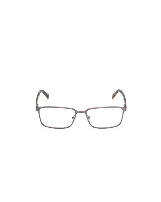 Guess Black Gu50244 009 Optical Frames Metal Squared Normal for men