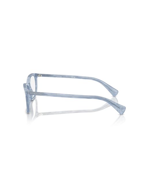 Ralph Lauren Black Ra7089 6156 Optical Frames Acetate Transparent Squared Normal
