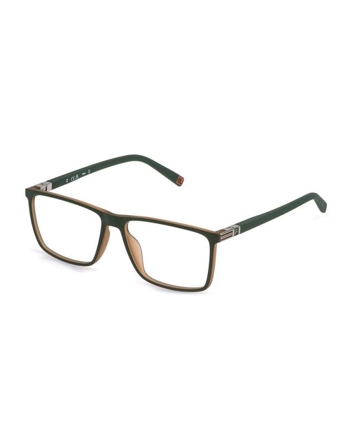 Fila Black Vfid14 0Ja2 Optical Frames Injected Squared for men