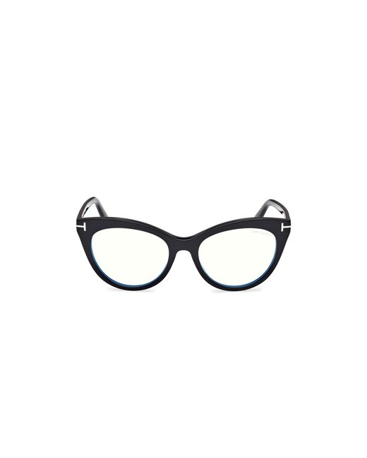 Tom Ford Black Ft6091-B 001 Optical Frames Acetate Cat Eye Normal
