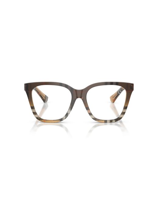Burberry Black Be2438 4202 Optical Frames Acetate Squared Normal