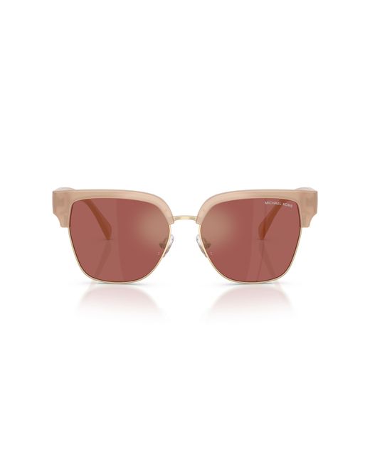 Michael Kors Black Mk2262 St. Eustatius 4038E4 Sunglasses Injected Squared Normal