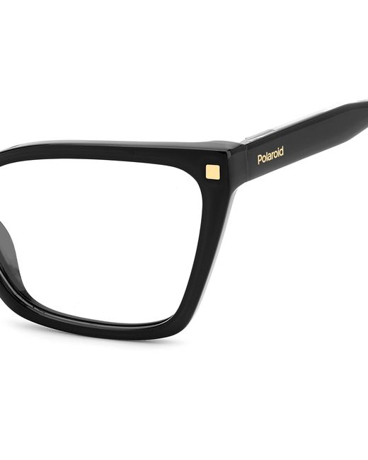 Polaroid Black Pld D520 807 Optical Frames Bio-Cecid Squared