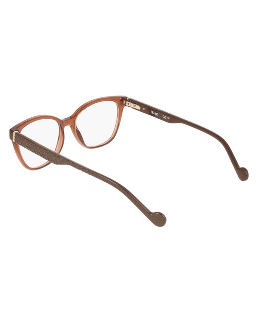 Liu Jo Black Lj2758 200 Optical Frames Bio-Inject Transparent Cat Eye Normal