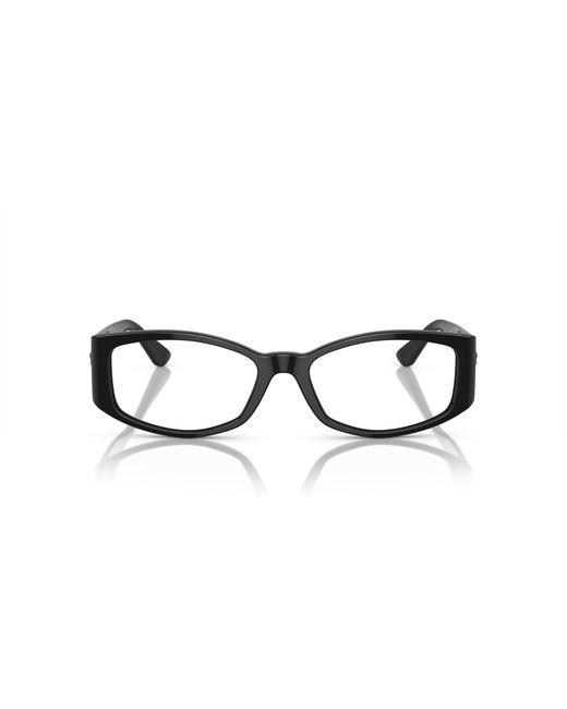 Versace Black Ve3343 Gb1 Optical Frames Acetate Geometric