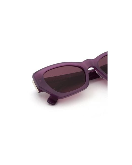 Retrosuperfuture Purple K8X Amata Estate Mirtillo Sunglasses Acetate Squared