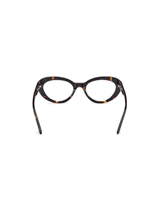 Guess Black Gm50035 052 Optical Frames Acetate Round Normal
