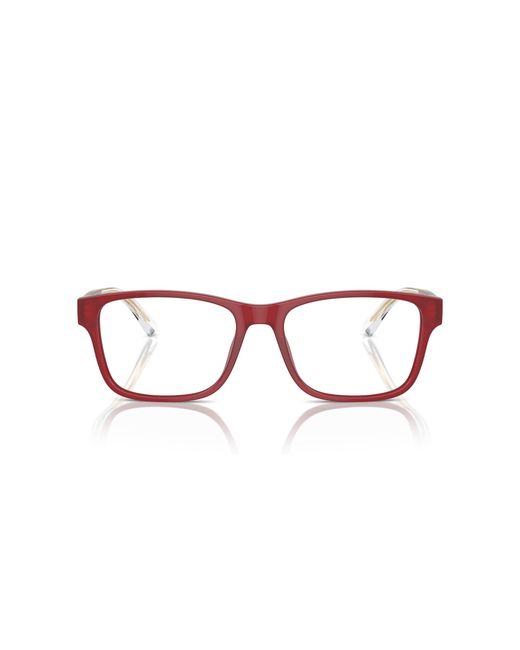Emporio Armani Black Ea3239 6093 Optical Frames Acetate Transparent Squared Normal for men