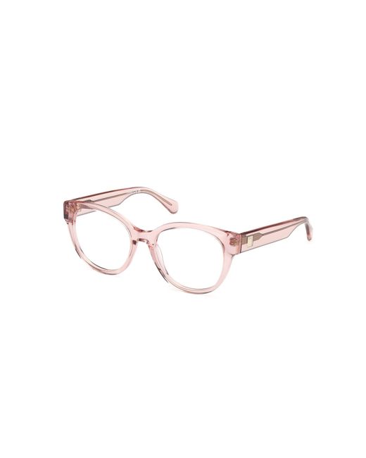 MAX&Co. Black Mo5180 072 Optical Frames Acetate Round Normal