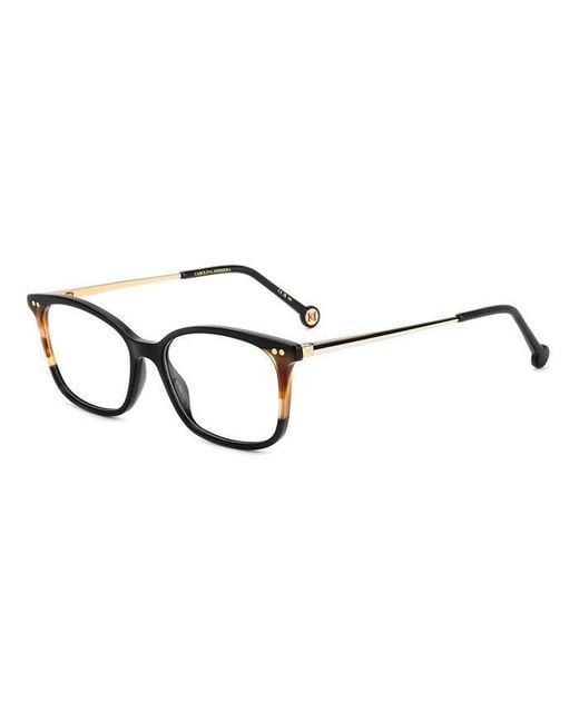 Carolina Herrera Black Her 0167 Wr7 Optical Frames Acetate Squared