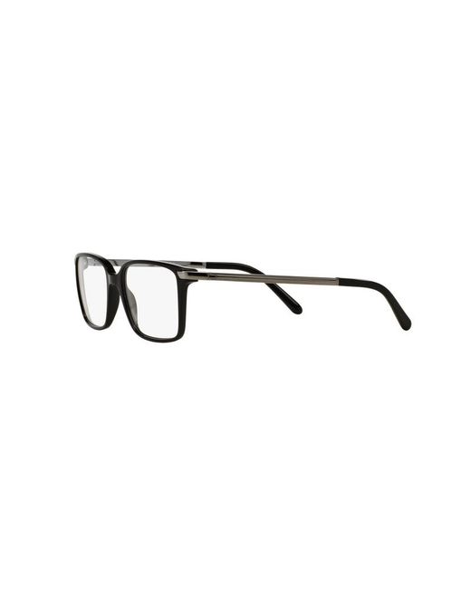 Sferoflex Black Sf1143 C568 Optical Frames Plastic Squared for men