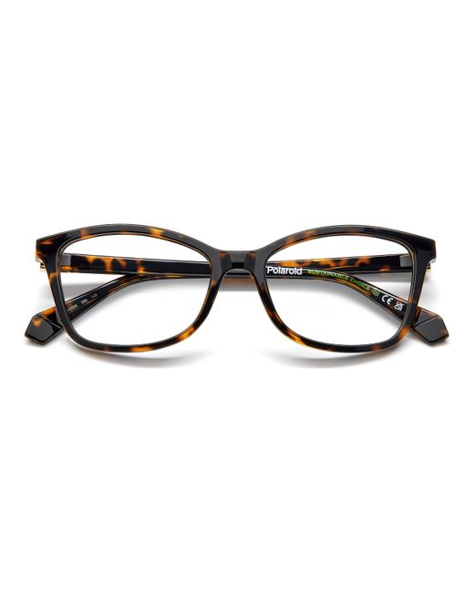 Polaroid Black Pld D505 086 Optical Frames Plastic Squared