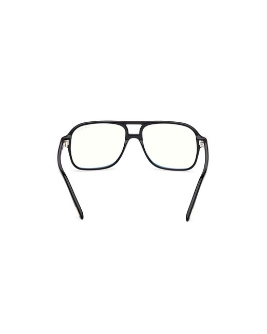 Tom Ford Black Ft6058-B 001 Optical Frames Acetate Squared Normal for men