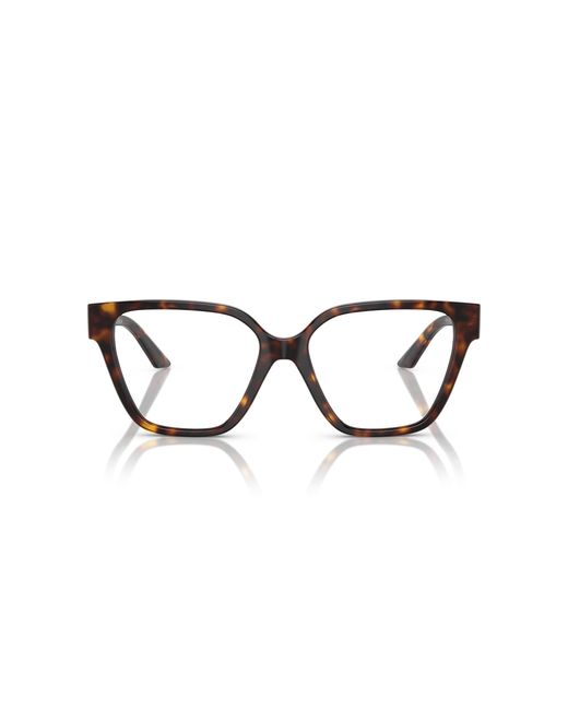 Versace Black Ve3358B 108 Optical Frames Acetate Geometric Normal