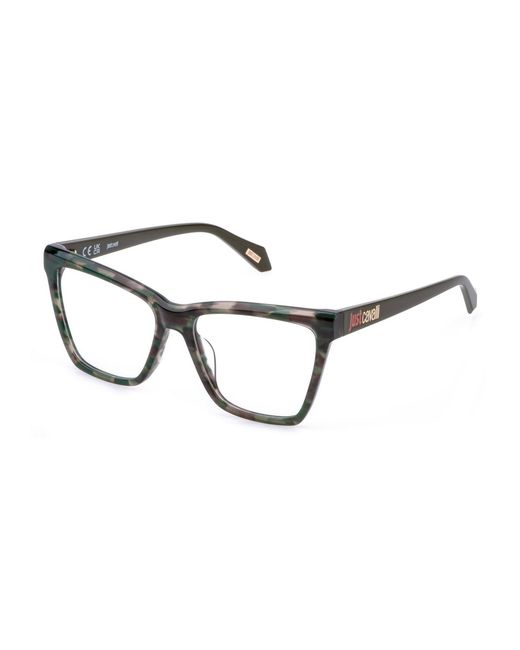 Just Cavalli Black Vjc131 0V34 Optical Frames Acetate Squared