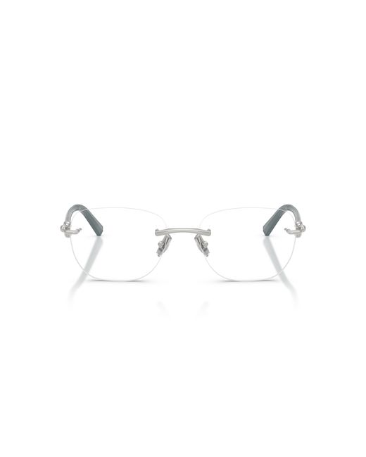 Tiffany & Co Black Tf1170D 6001 Optical Frames Metal Squared Normal
