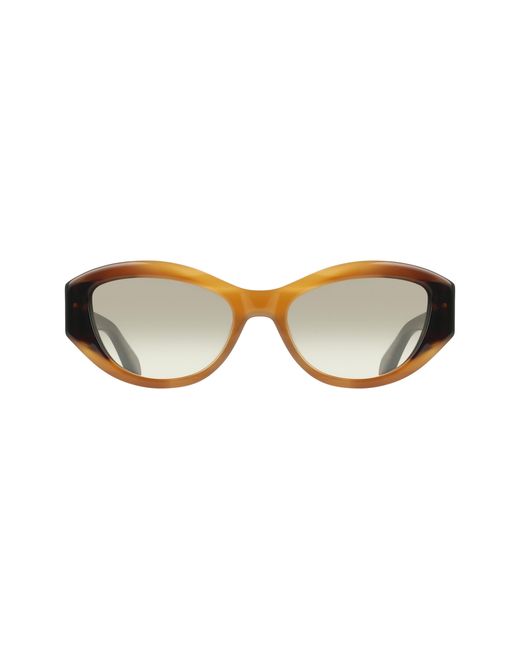 Ferragamo Black Sf2104S 264 Sunglasses Acetate Round Normal