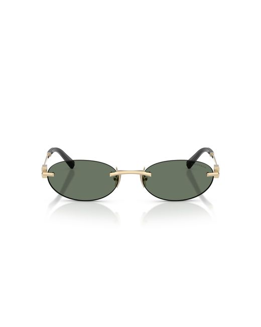 Tiffany & Co Black Tf3119D 623882 Sunglasses Metal Round Normal