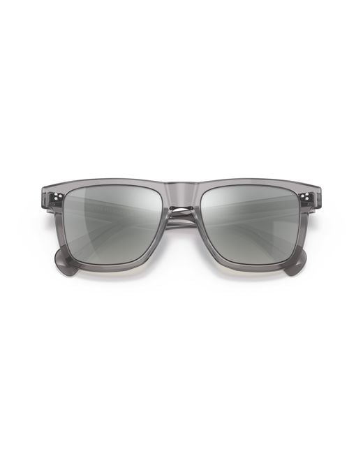 Oliver Peoples Black Ov5444Su Casian 11326I Sunglasses Acetate Squared Normal for men