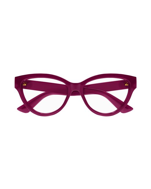 Gucci Black Gg1581O 003 Optical Frames Injected Transparent Round