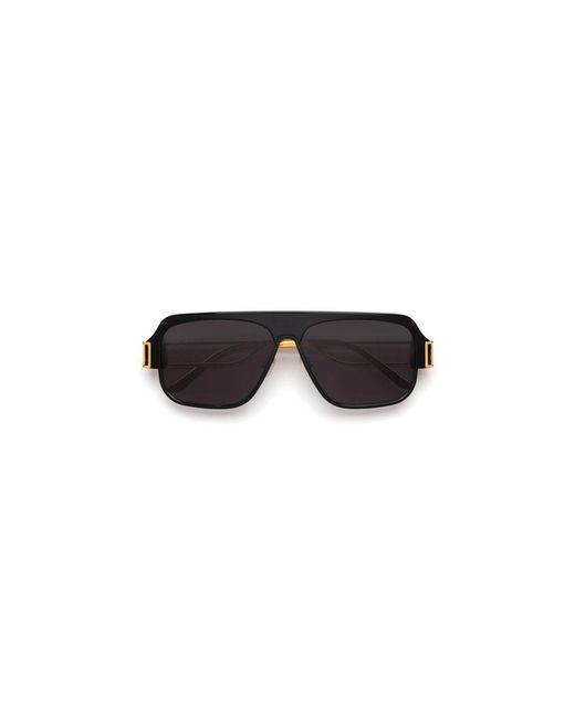 Marni Black Fmz Burullus Sunglasses Acetate Squared Normal