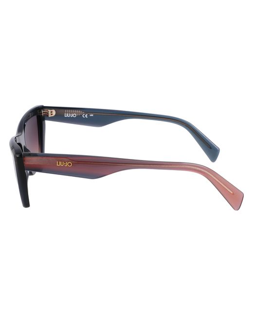 Liu Jo Black Lj802S 620 Sunglasses Acetate Squared Normal