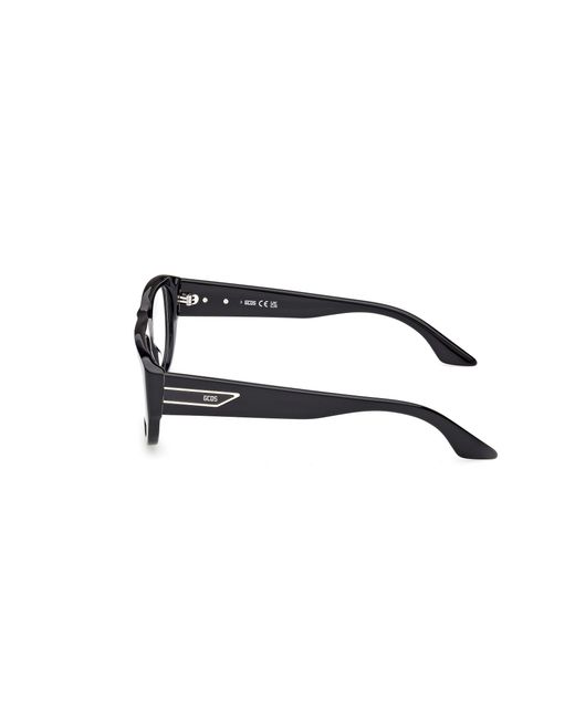 Gcds Black Gd5048 001 Optical Frames Acetate Squared Normal