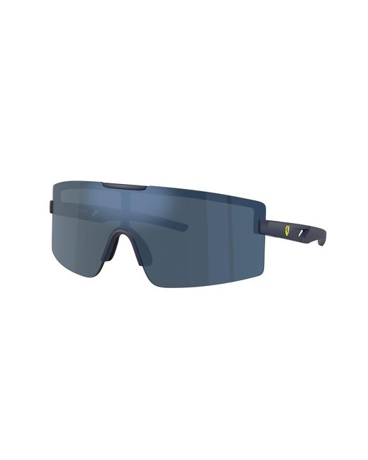 FERRARI SCUDERIA Black Fz6008U 509/55 Sunglasses Injected Squared Normal for men