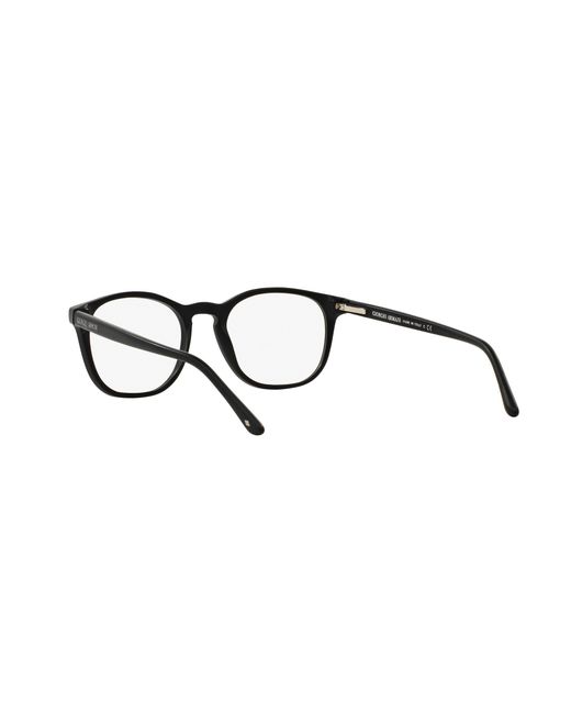 Giorgio Armani Black Ar7074 5042 Optical Frames Acetate Pantos Normal for men