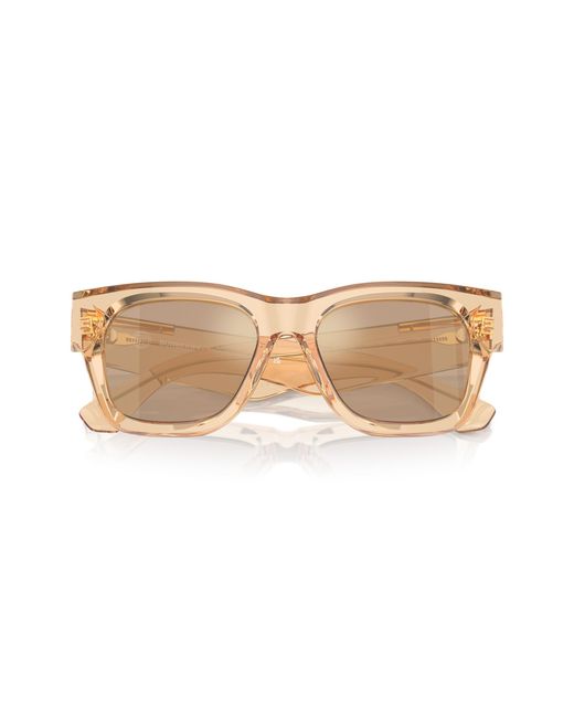 Burberry Black Be4424 40635A Sunglasses Acetate Squared Normal Mirror
