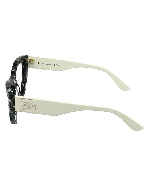 Karl Lagerfeld Black Kl6211 016 Optical Frames Acetate Cat Eye Normal