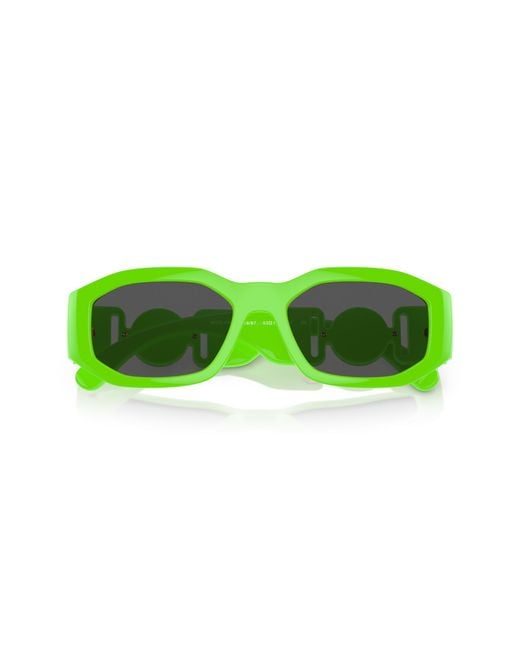 Versace Green Ve4361 531987 Sunglasses Nylon Geometric Normal for men