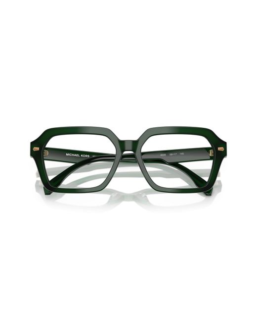 Michael Kors Black Mk4127 Kinloch 4008 Optical Frames Acetate Transparent Squared Normal for men