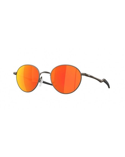 Oakley Red Oo4146 Terrigal 414603 Sunglasses Metal Round Polarized Prizm for men