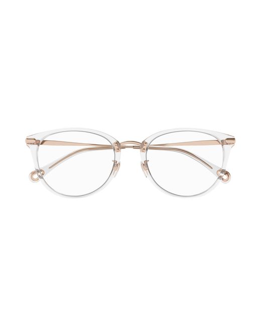 Chloé Black Ch0248Oa 004 Optical Frames Acetate Transparent Cat Eye