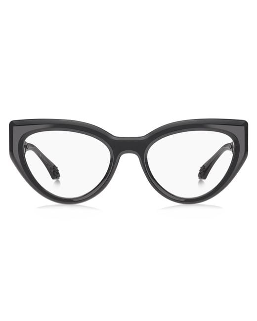 Etro Black 0018 Kb7 Optical Frames Acetate Cat Eye