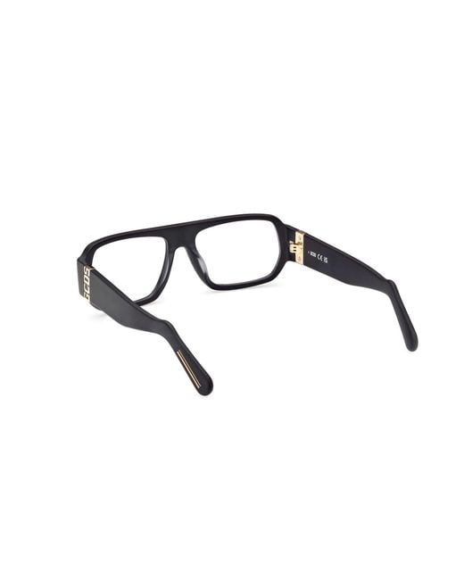 Gcds Black Gd0034 02X Sunglasses Acetate Geometric Normal