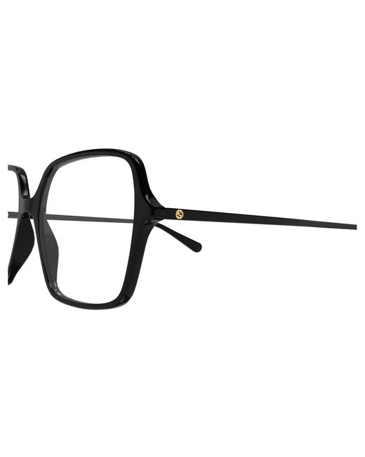Gucci Black Gg1994O Square Frames